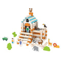 Montessori Wooden Building Block Set — 2-Pack