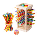 Educational 3-in-1 Wooden Ball and Stick Dexterity Game — 2-Pack