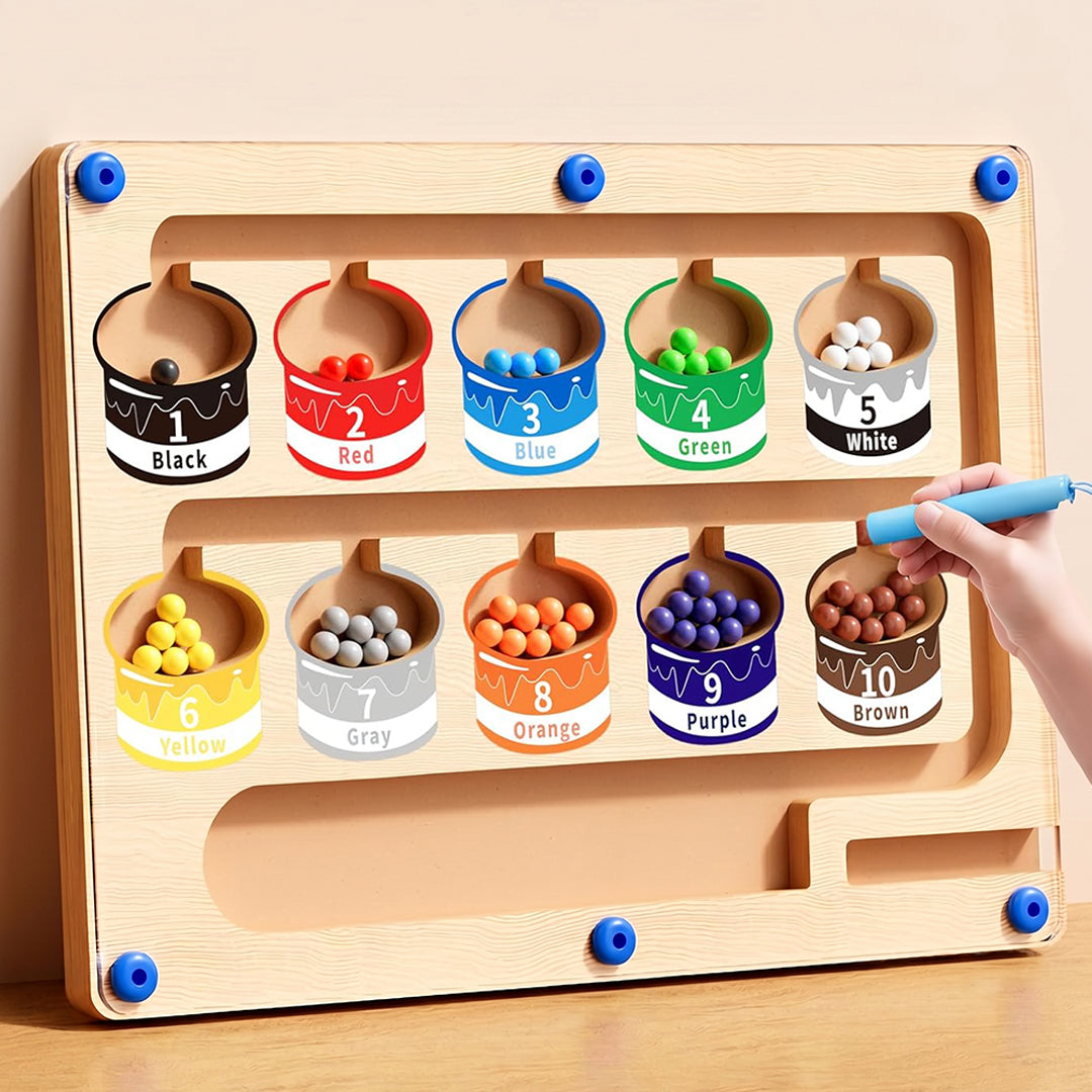 Montessori Magnetic Maze