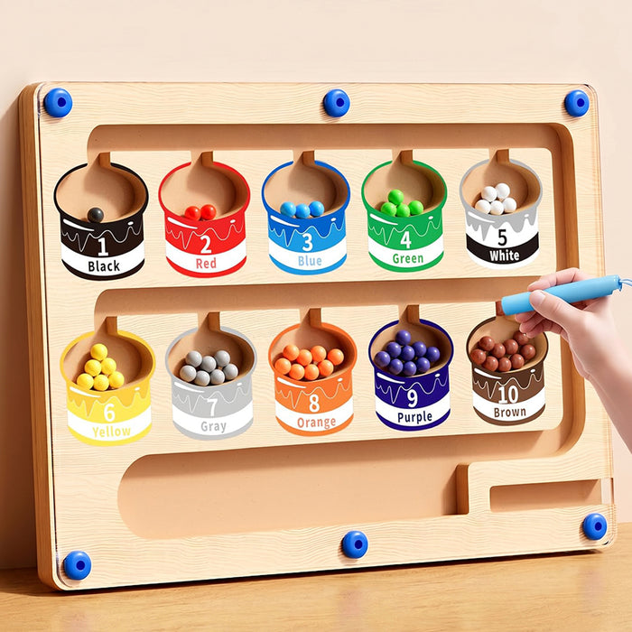 Montessori Magnetic Maze