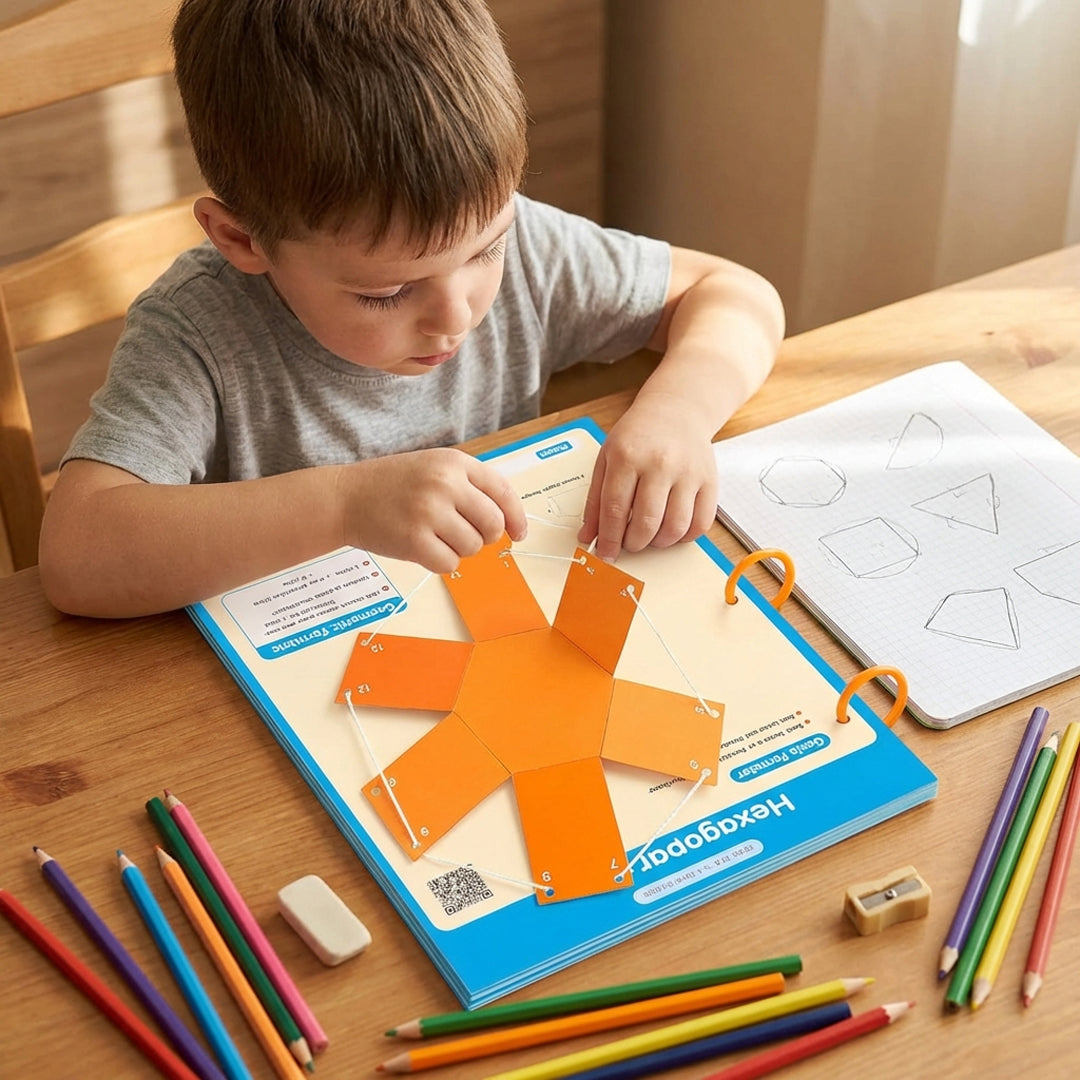Pull String 3D Geometry Learning Book