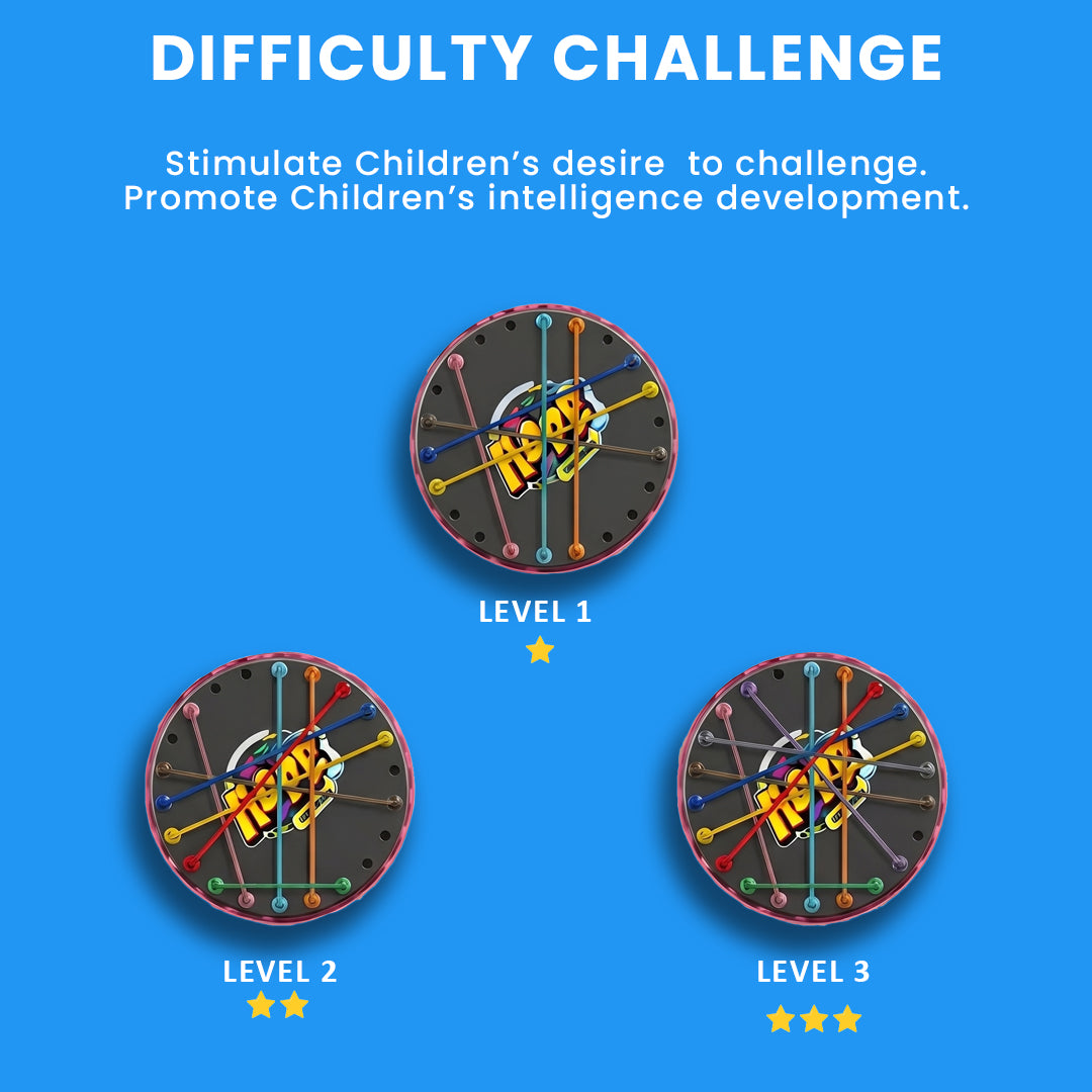 Rope Untie Challenge Puzzle