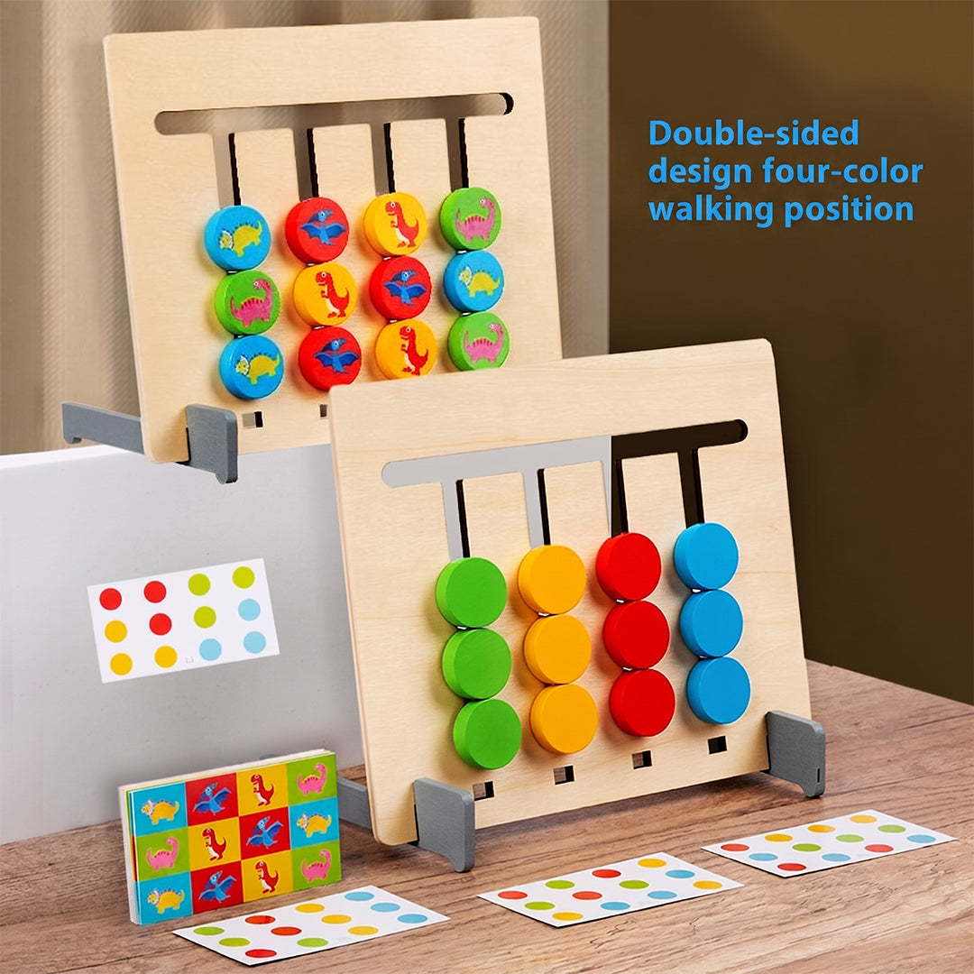 Montessori Wooden Colour Pattern Matching Game