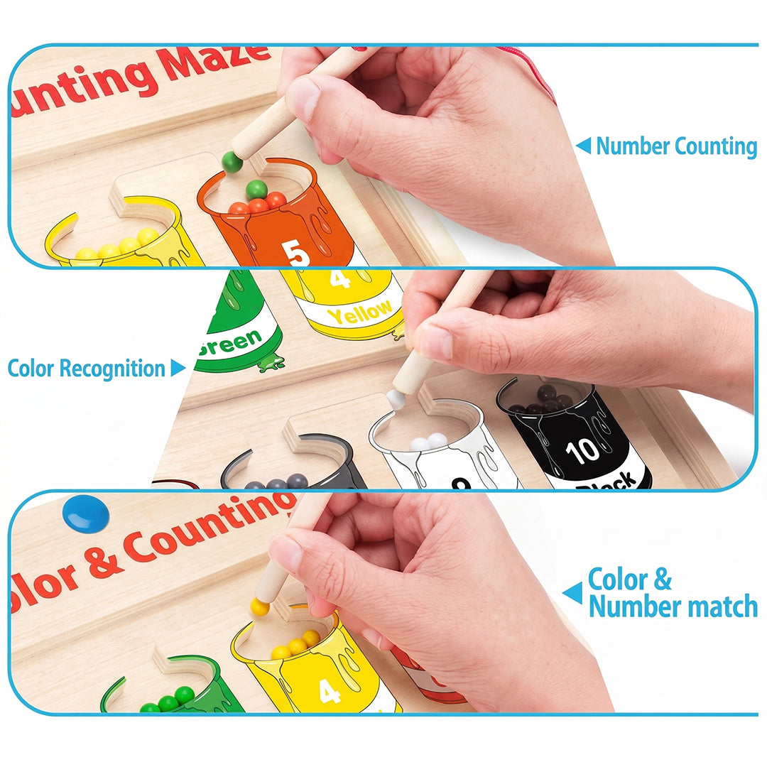 Montessori Magnetic Maze