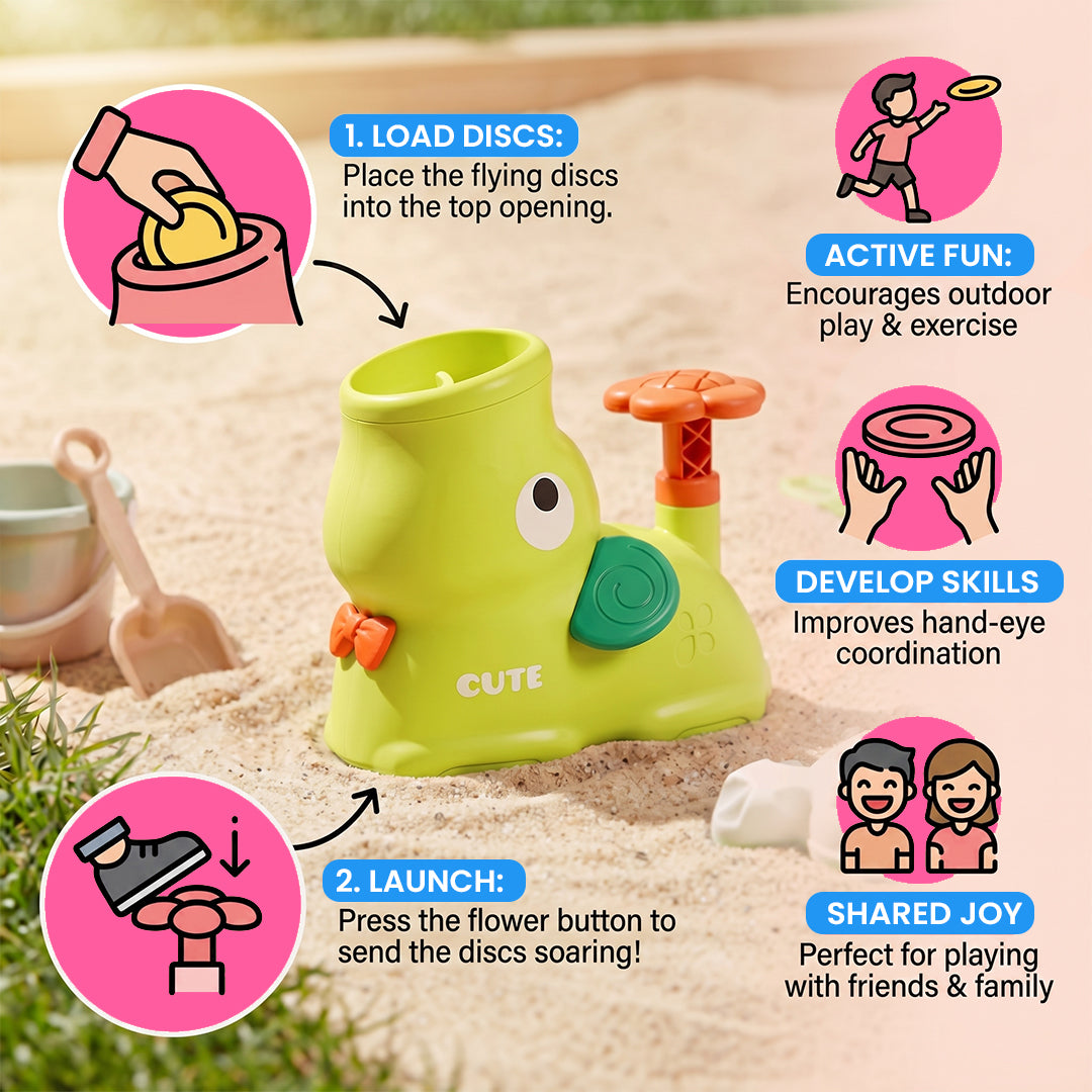 Duck Flying Disc Launcher