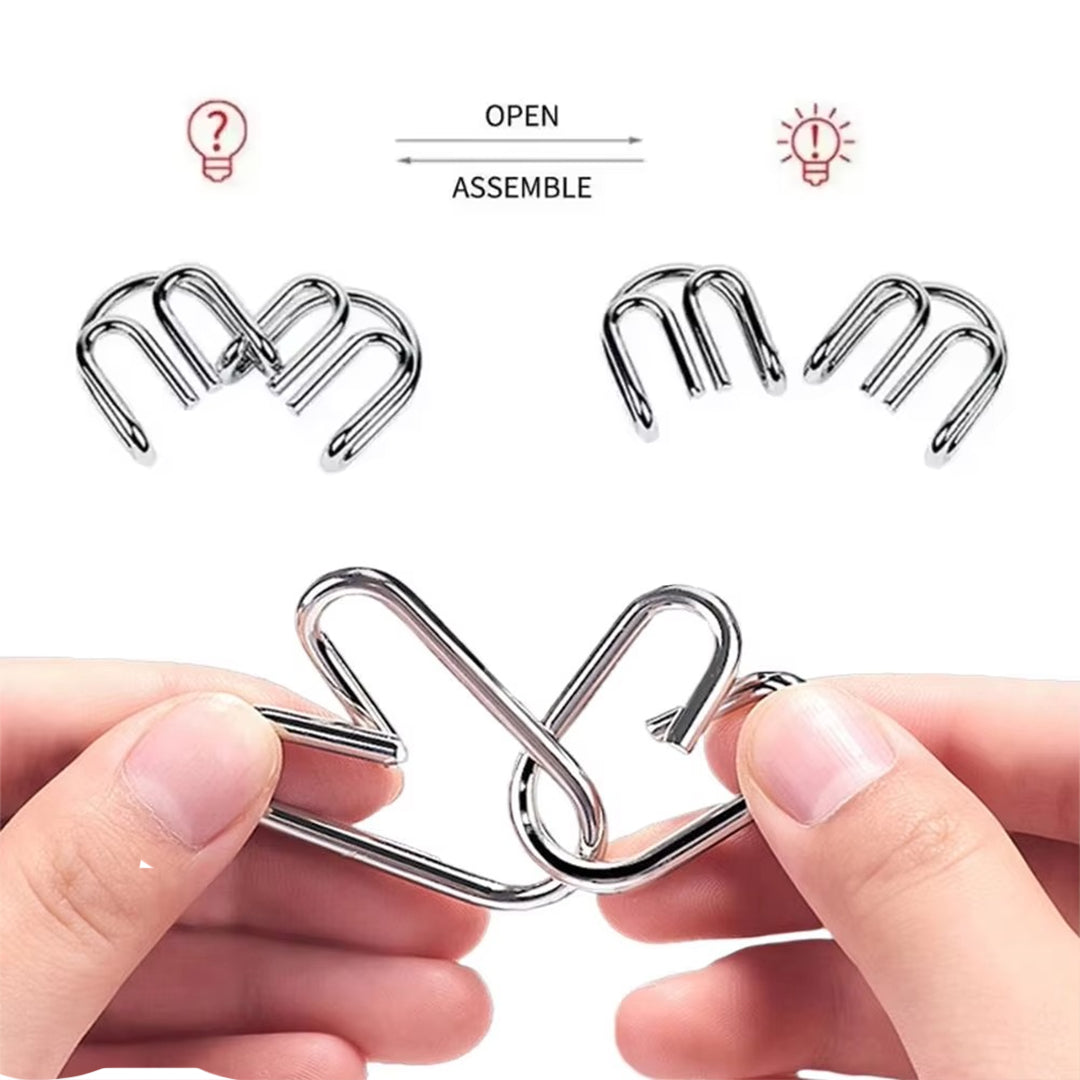 Metal Puzzle Set