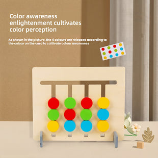 Montessori Wooden Colour Pattern Matching Game