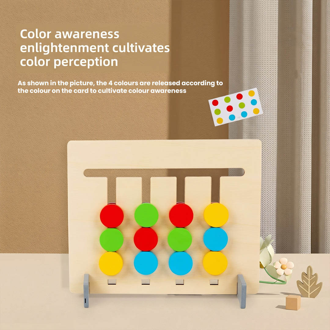 Montessori Wooden Colour Pattern Matching Game