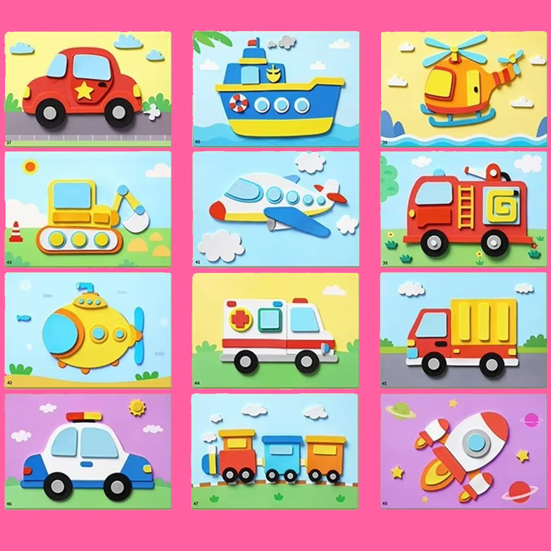 Creative Sticker Craft Set for Children