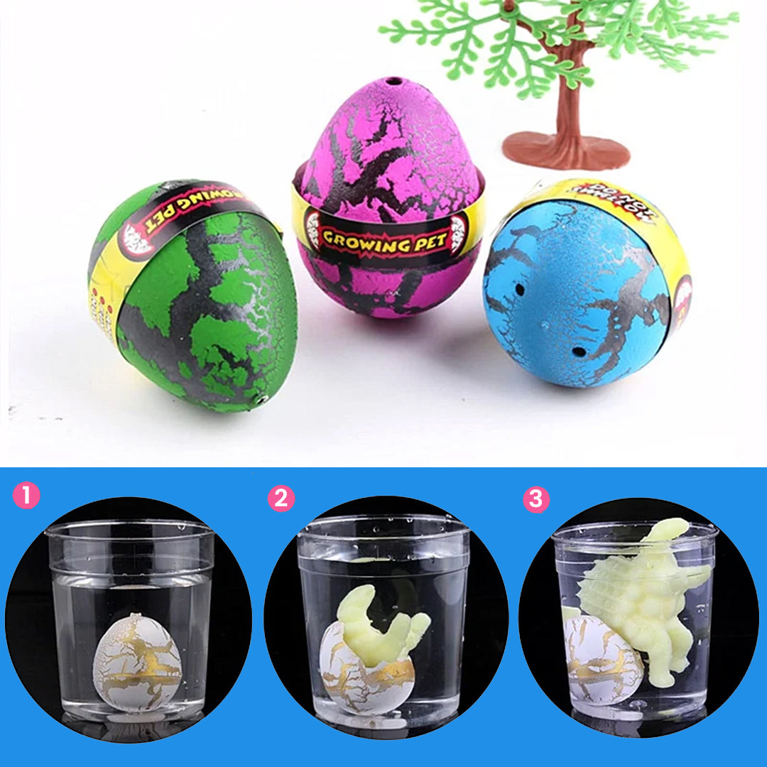 Hatching Growing Dinosaur Egg
