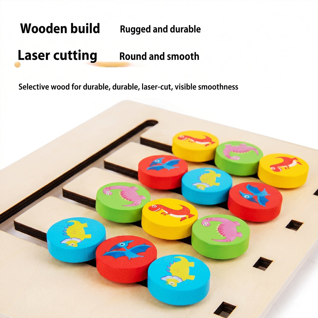 Montessori Wooden Colour Pattern Matching Game