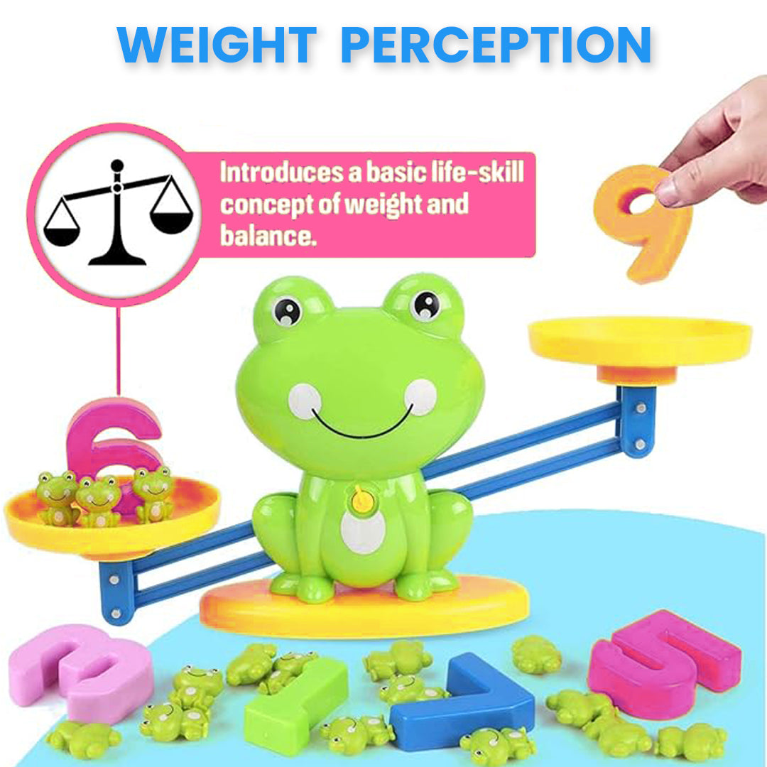 Fun & Educational Frog Balance Math Toy