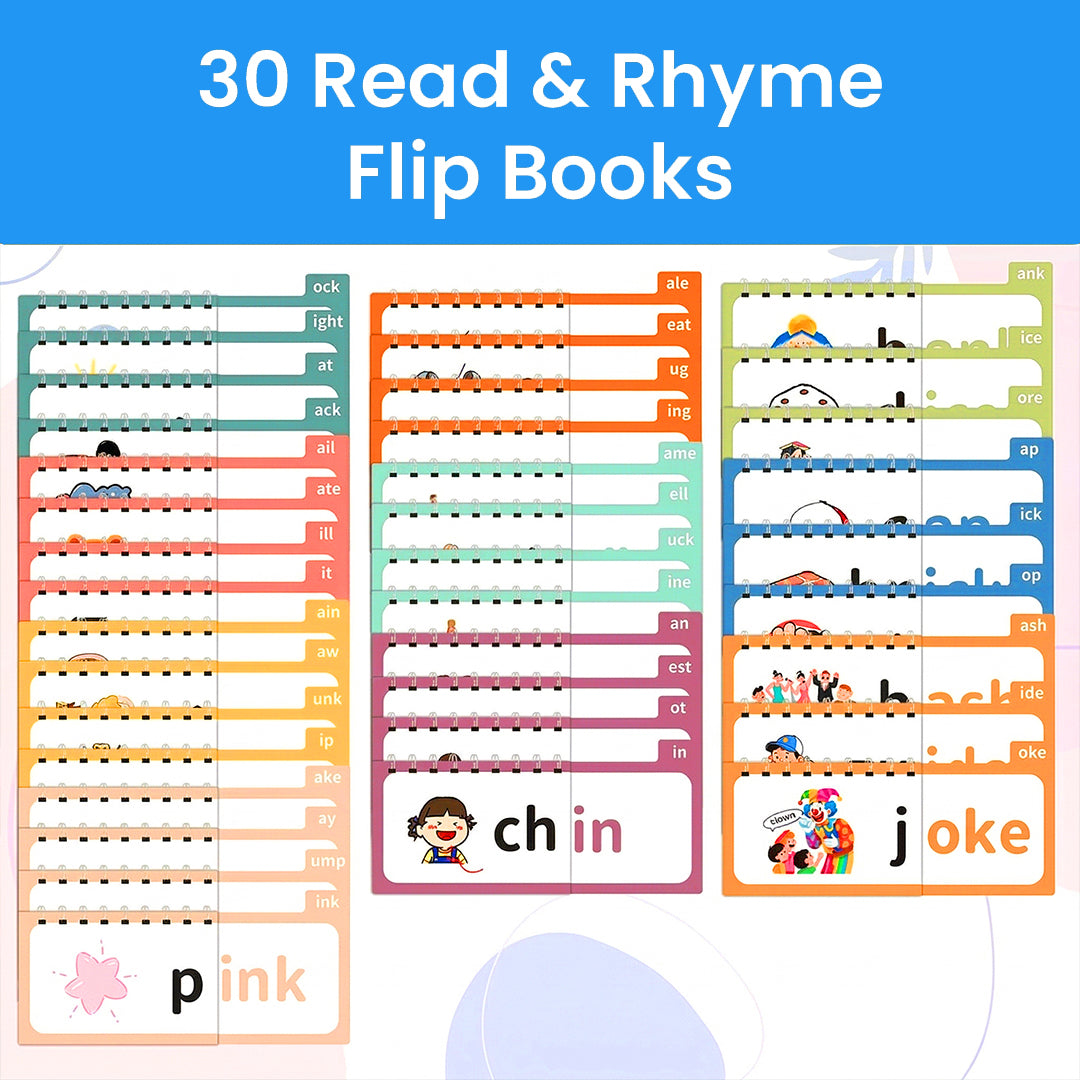 Little Learner Phonics Flipbook Library