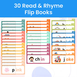 Little Learner Phonics Flipbook Library