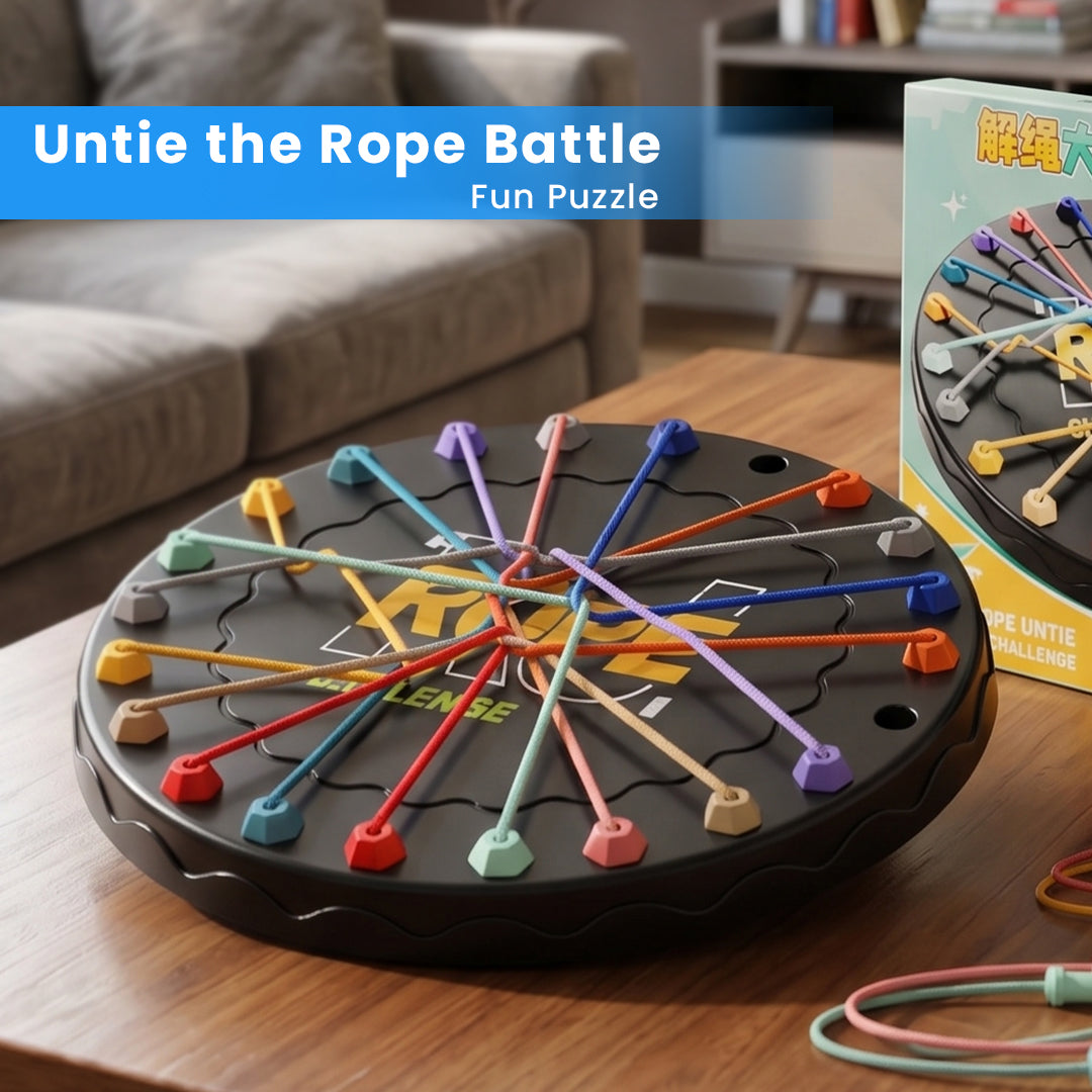 Rope Untie Challenge Puzzle