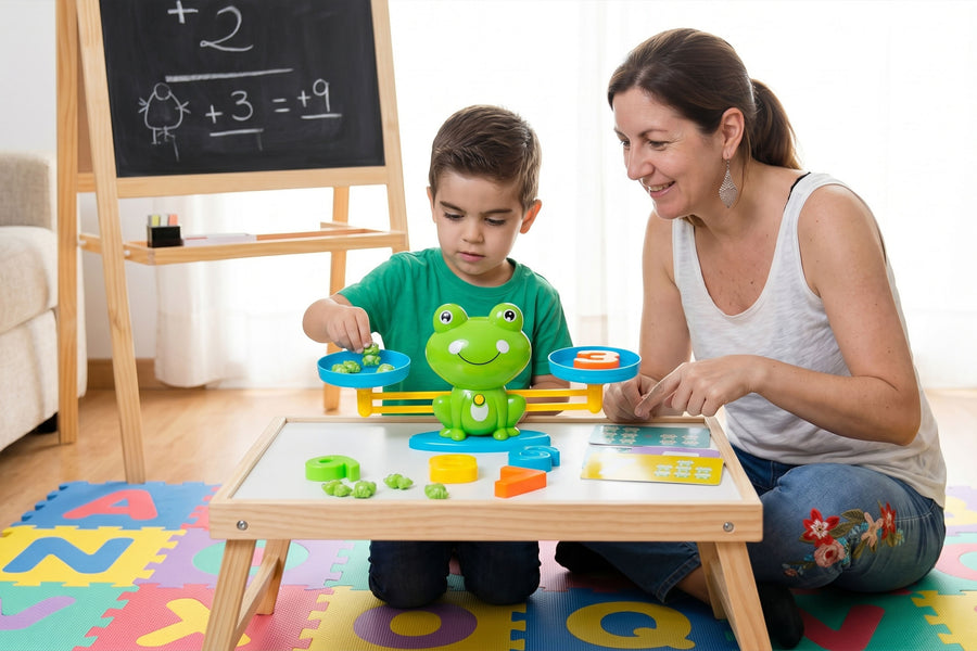 With Frog Balance Math Toy