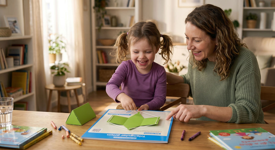 With Pull String 3D Geometry Learning Book