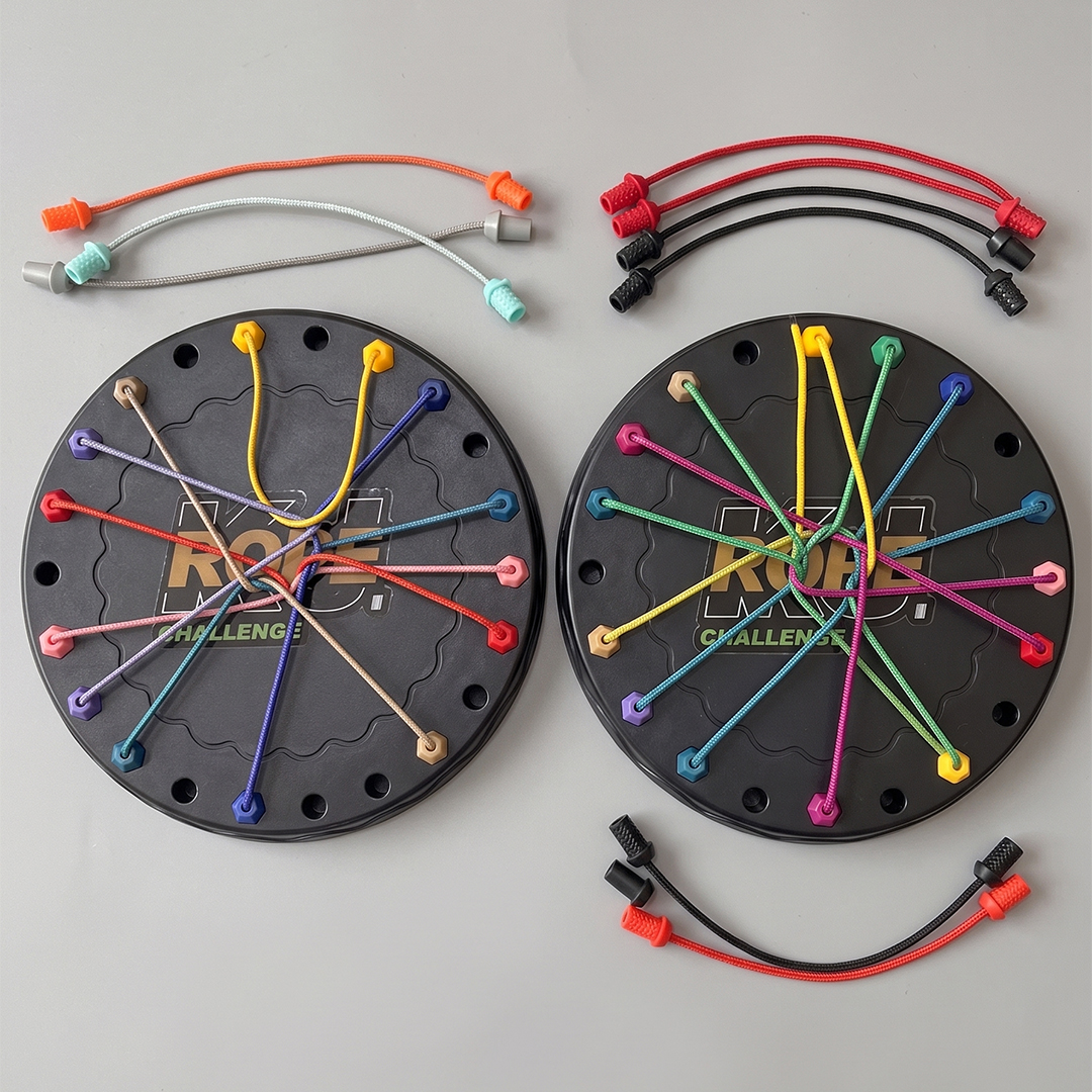 2-Pack Rope Untie Challenge Puzzle
